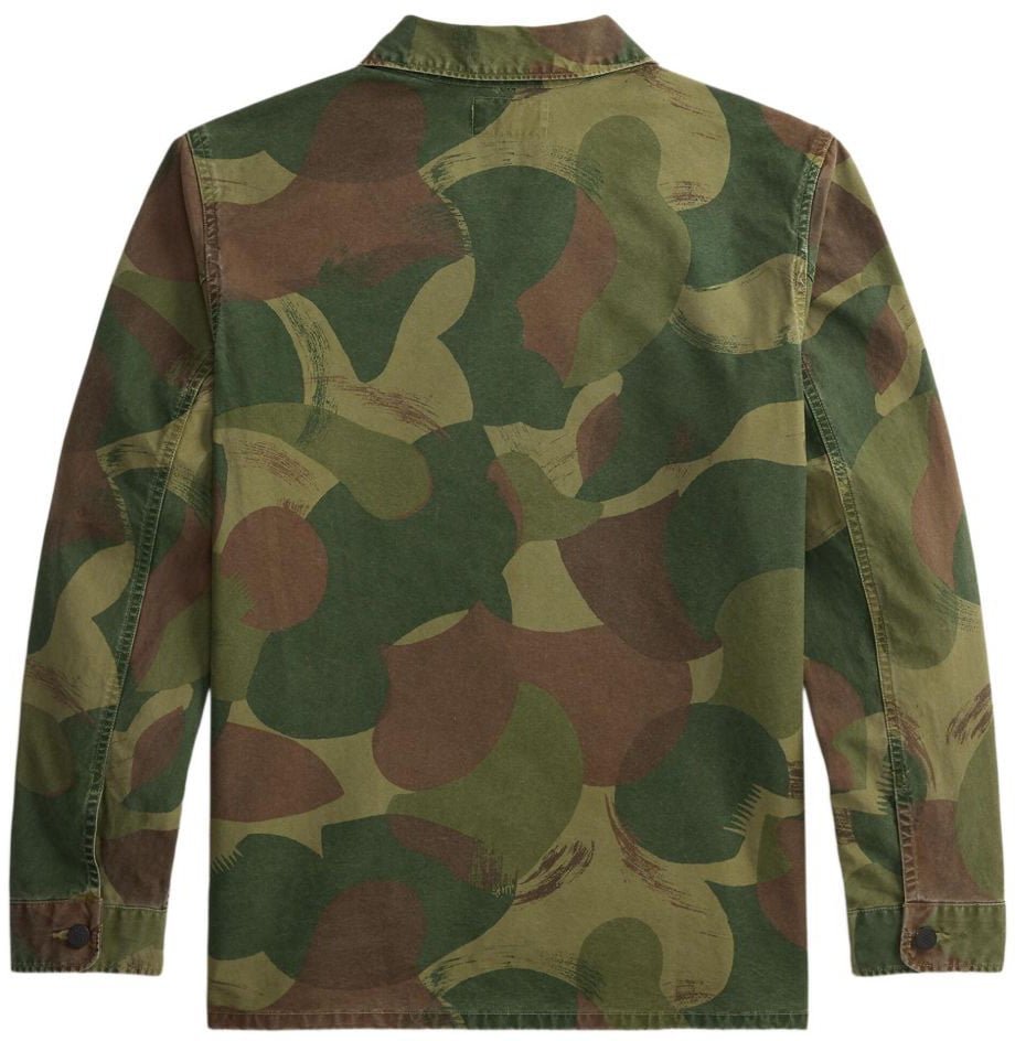 Ralph Lauren Shirts Military Green Donkergroen