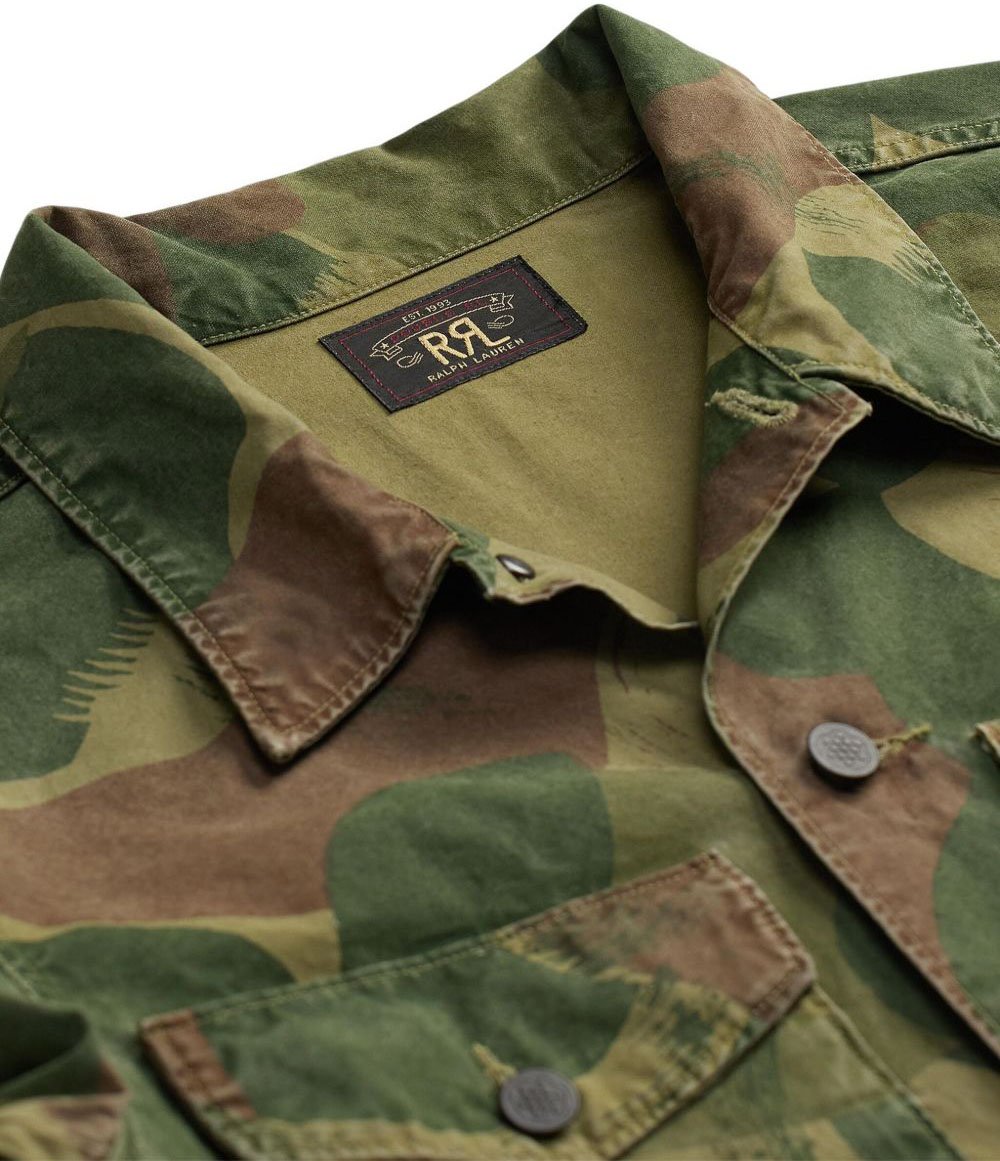 Ralph Lauren Shirts Military Green Donkergroen