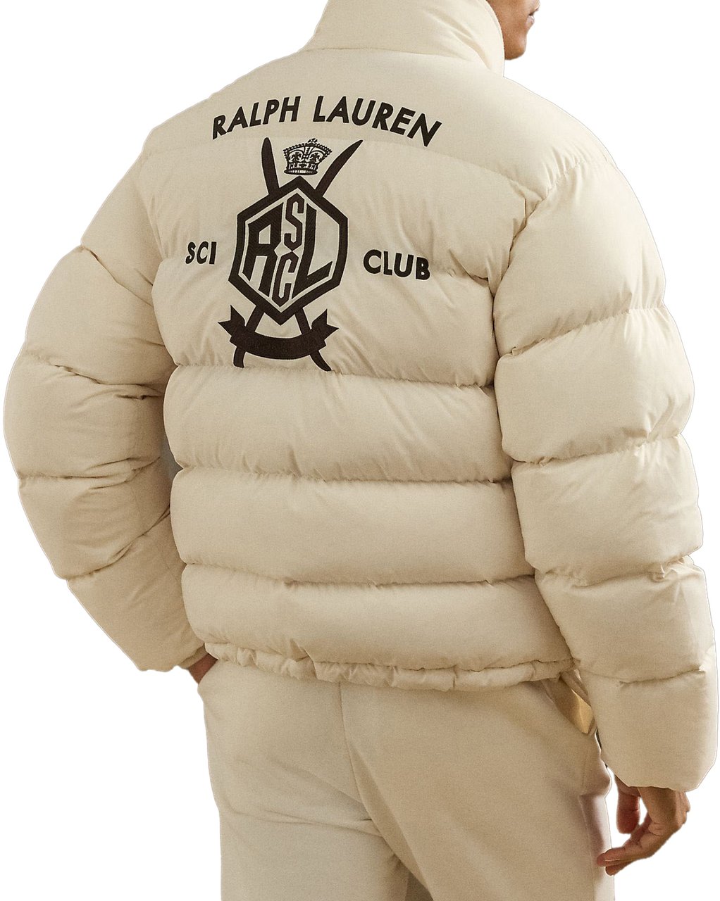 Ralph Lauren Coats Beige Wit