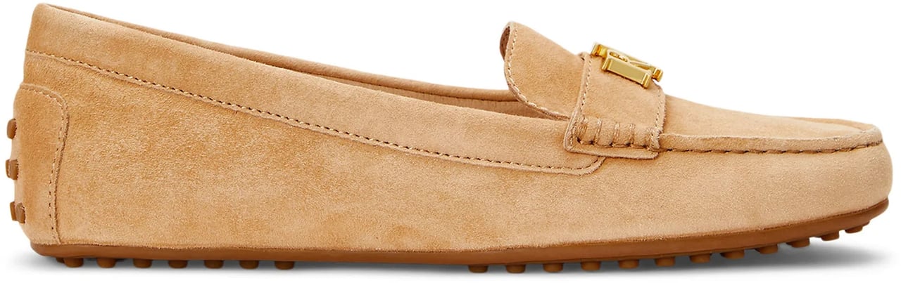 Ralph Lauren Flat Shoes Natural Beige