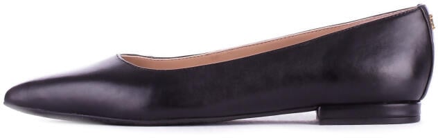 Ralph Lauren Flat Shoes Black Zwart