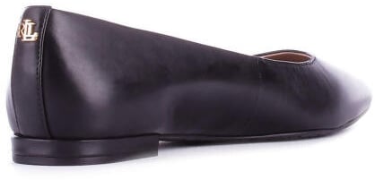 Ralph Lauren Flat Shoes Black Zwart