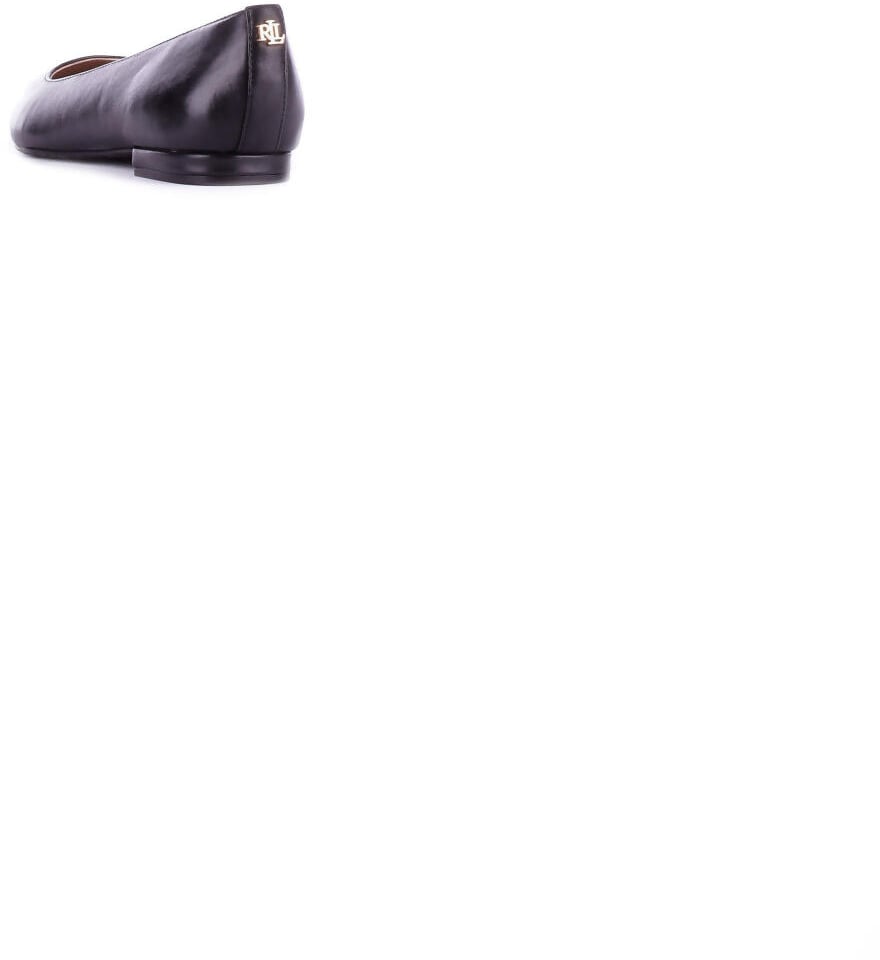 Ralph Lauren Flat Shoes Black Zwart
