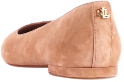 Ralph Lauren Flat Shoes Camel Beige