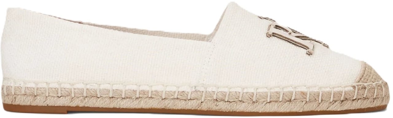 Ralph Lauren Flat Shoes White Wit