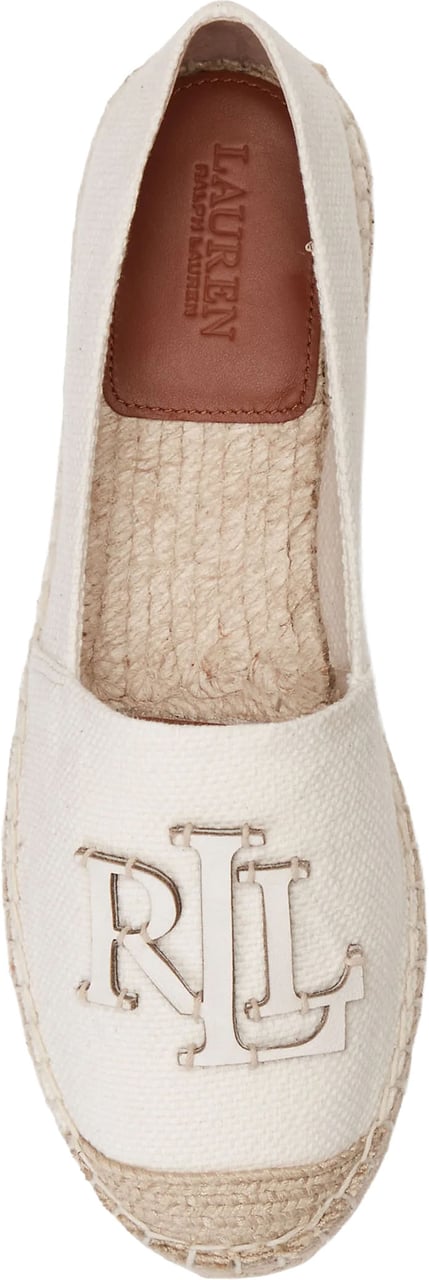 Ralph Lauren Flat Shoes White Wit