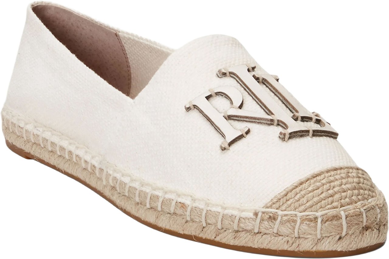 Ralph Lauren Flat Shoes White Wit