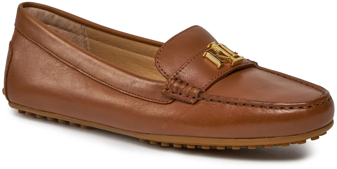 Ralph Lauren Flat Shoes Brown Bruin
