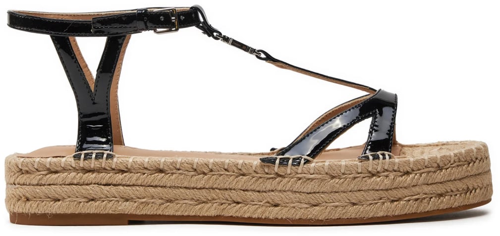 Ralph Lauren Payton Espadrilles Sandals Zwart