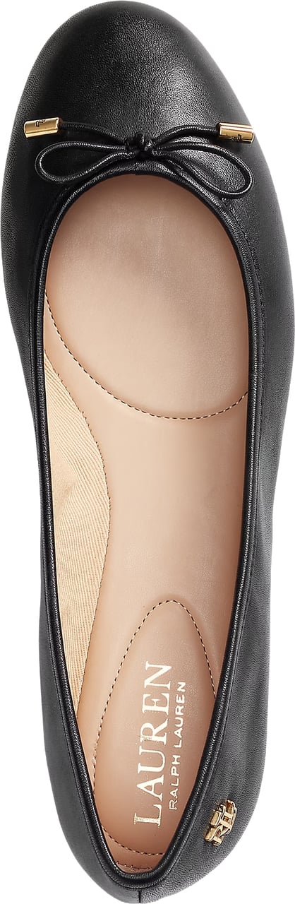 Ralph Lauren Flat Shoes Black Zwart