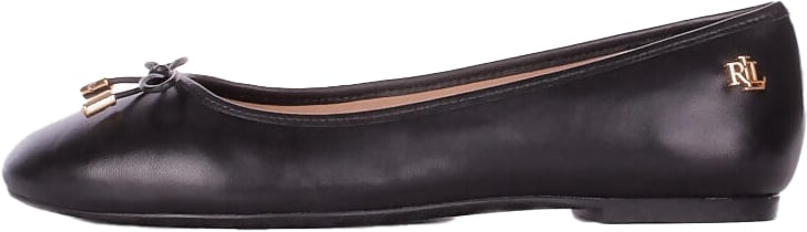 Ralph Lauren Flat Shoes Black Zwart