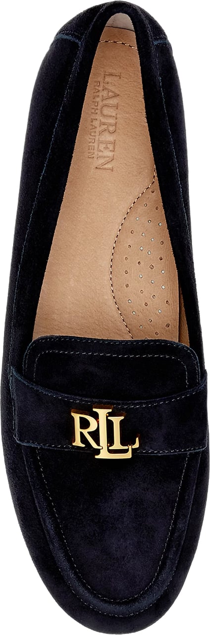 Ralph Lauren Flat Shoes Black Zwart