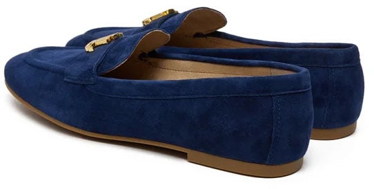 Ralph Lauren Flat Shoes Blue Blauw
