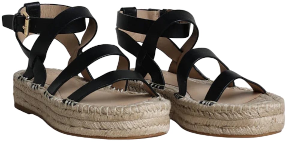 Ralph Lauren Sandals Black Zwart