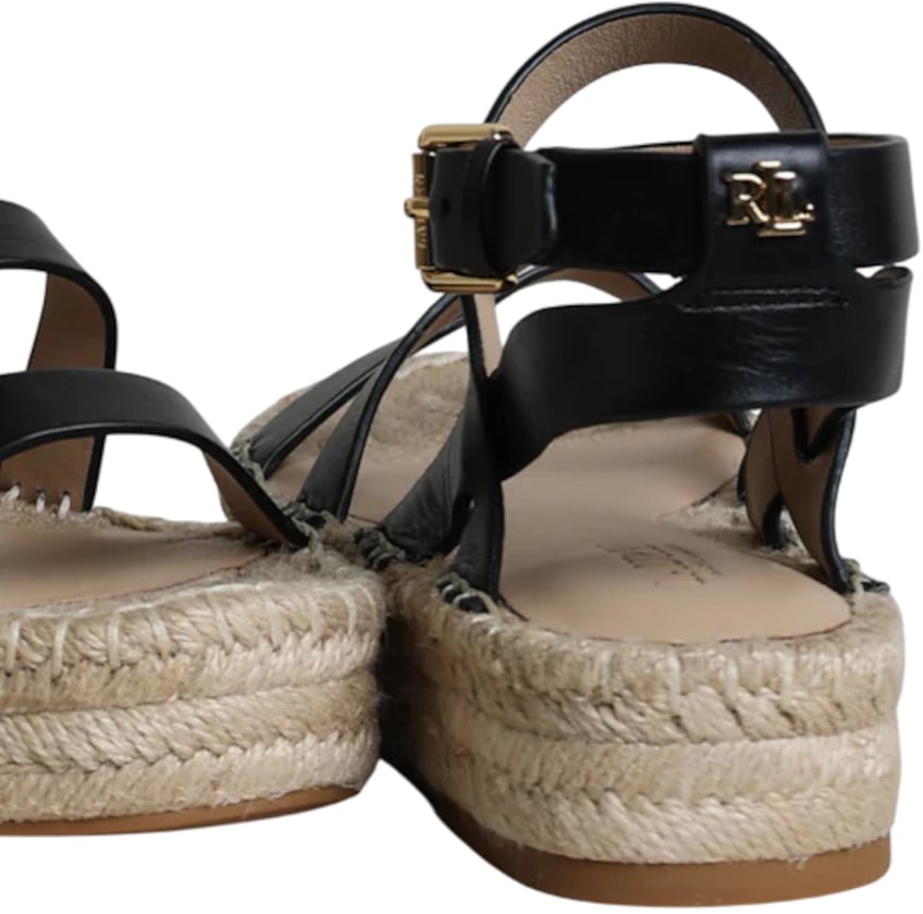 Ralph Lauren Sandals Black Zwart