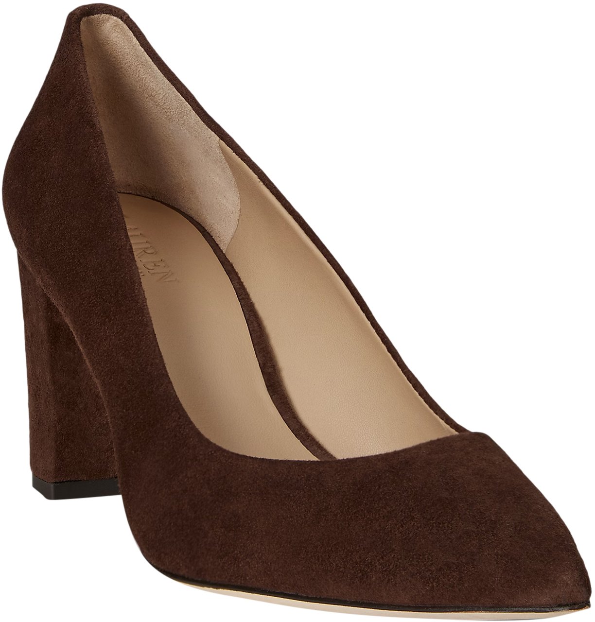 Ralph Lauren With Heel Dark Hickory Bruin