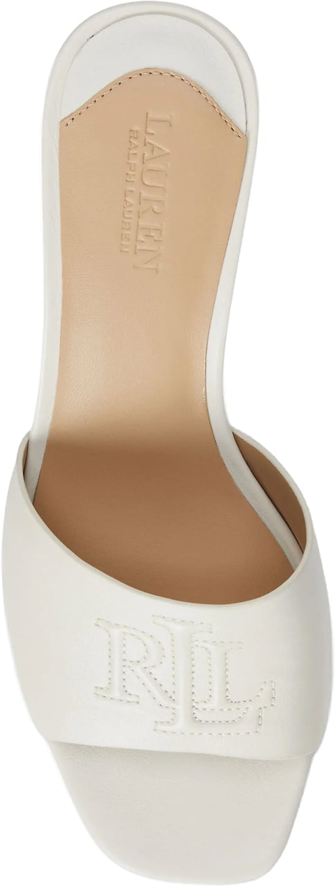 Ralph Lauren Sandals Spotted Wit