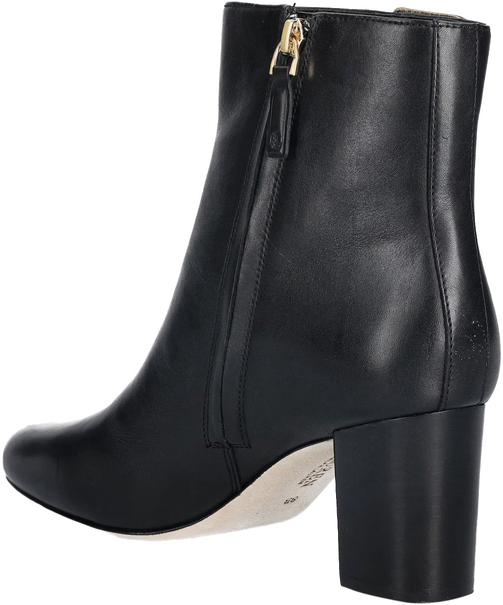 Ralph Lauren Boots Blackantique Gold Goud