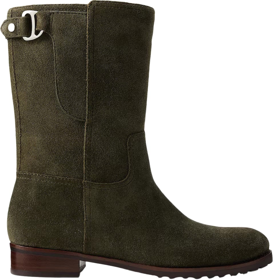 Ralph Lauren Boots Dark Olive Groen