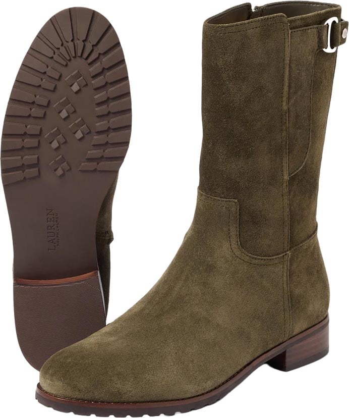 Ralph Lauren Boots Donkergroen