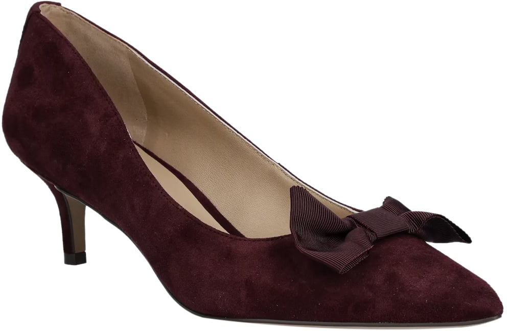 Ralph Lauren With Heel Dark Garnet Maroon