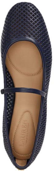 Ralph Lauren Flat Shoes Blue Blauw