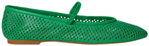 Ralph Lauren Flat Shoes Verde Groen