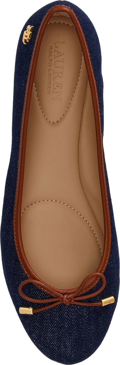 Ralph Lauren Flat Shoes Blue Navy