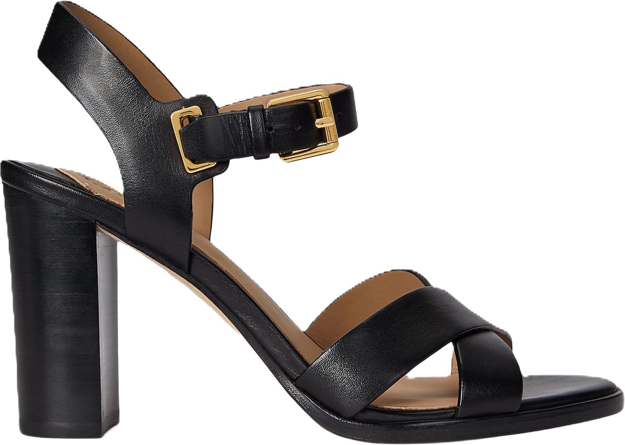 Ralph Lauren Sandals Black Zwart