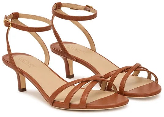 Ralph Lauren Sandals Marrone Beige