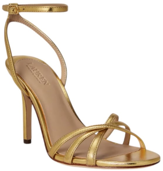 Ralph Lauren Sandals Oro Goud