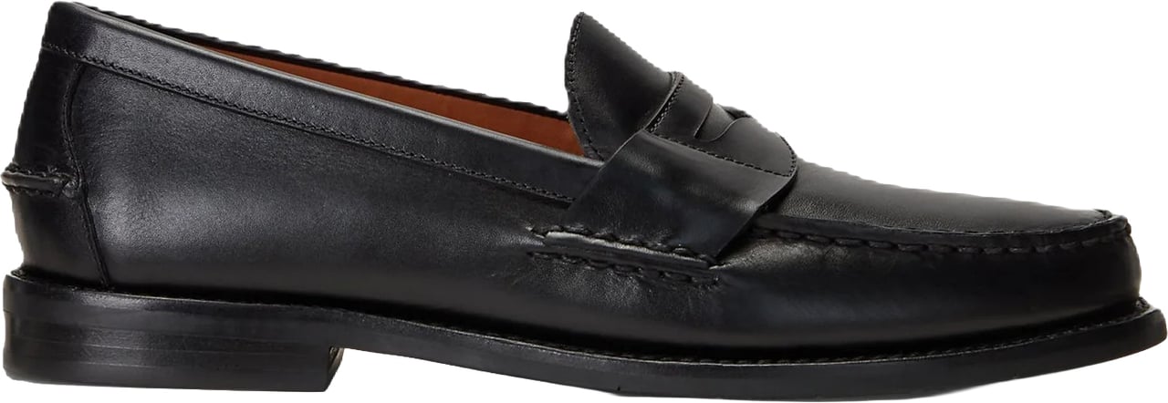 Ralph Lauren Flat Shoes Black Zwart