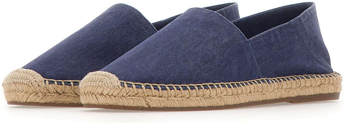 Ralph Lauren Flat Shoes Blue Navy