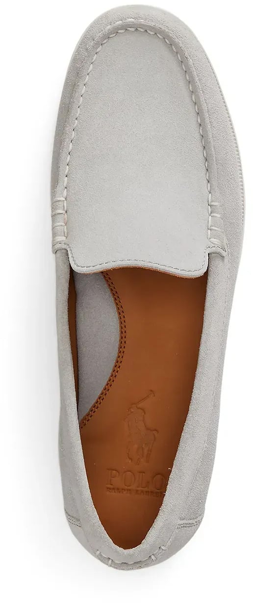 Ralph Lauren Flat Shoes Grey Lichtgrijs