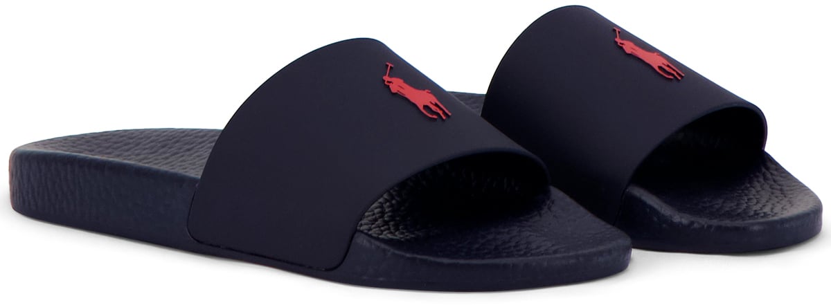 Ralph Lauren Polo   Slippers Blauw Blauw