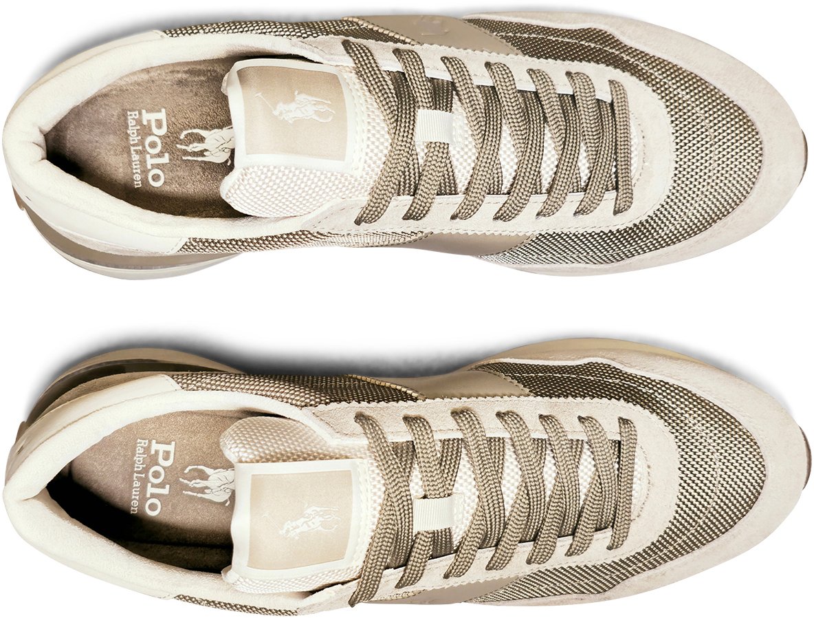 Ralph Lauren Polo   Sneaker Beige Beige