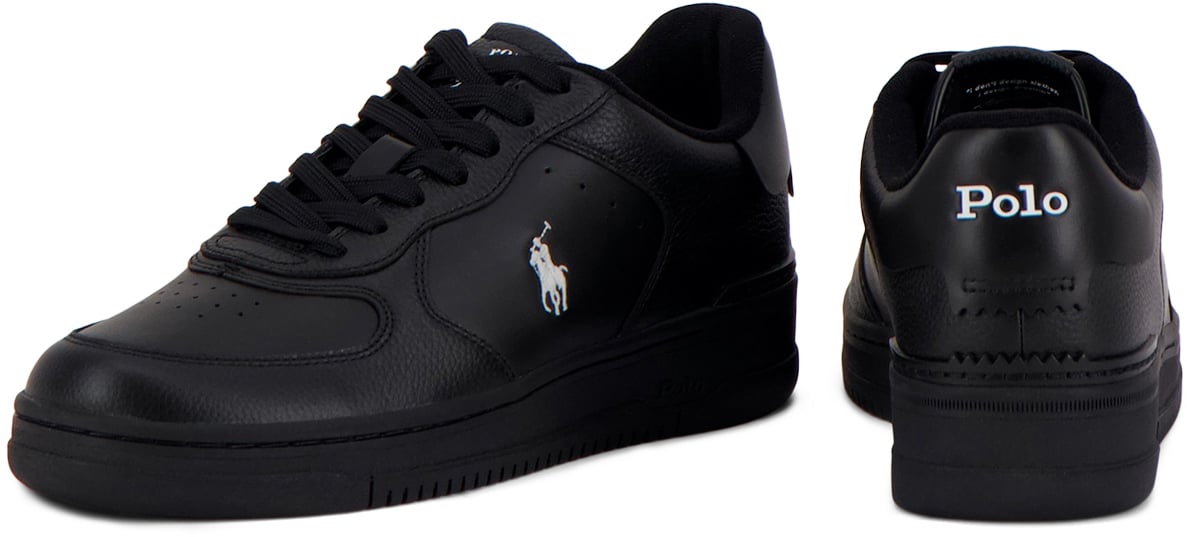 Ralph Lauren Polo   Sneaker Zwart Zwart