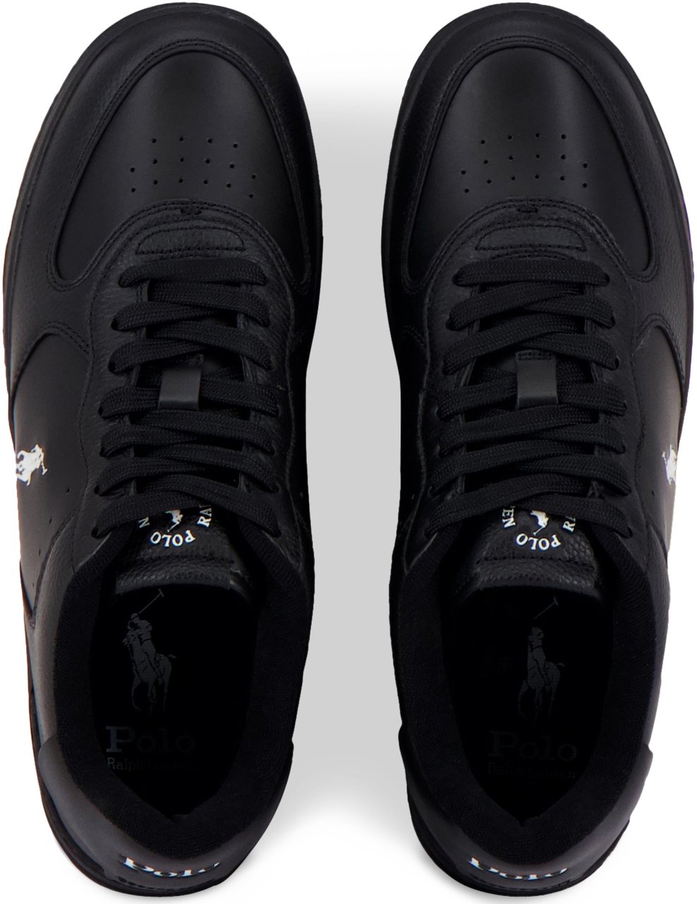 Ralph Lauren Polo   Sneaker Zwart Zwart