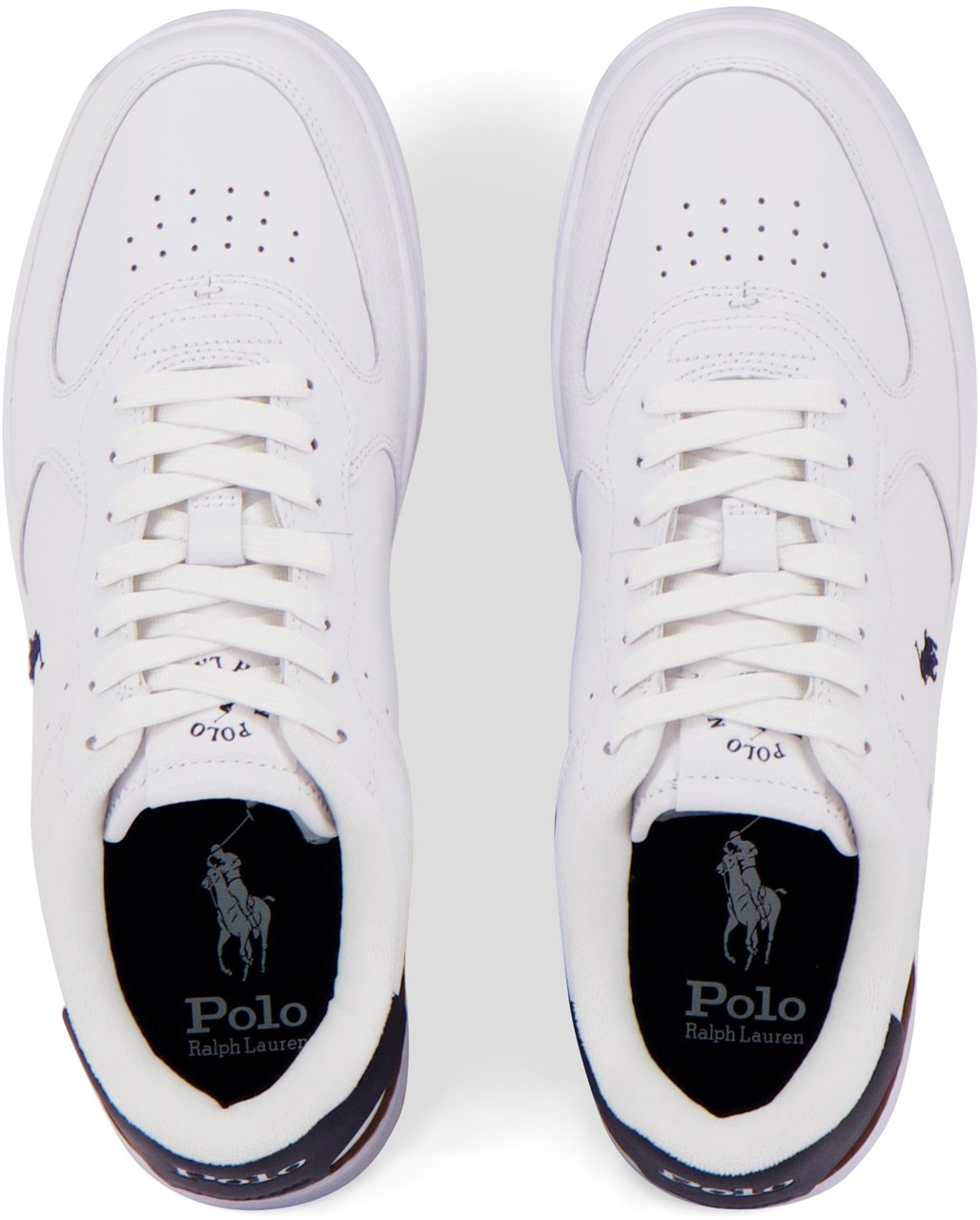 Ralph Lauren Polo   Sneaker Wit Wit