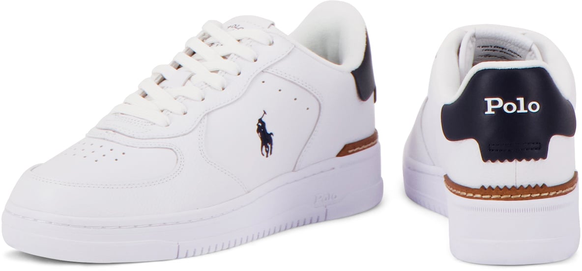 Ralph Lauren Polo   Sneaker Wit Wit