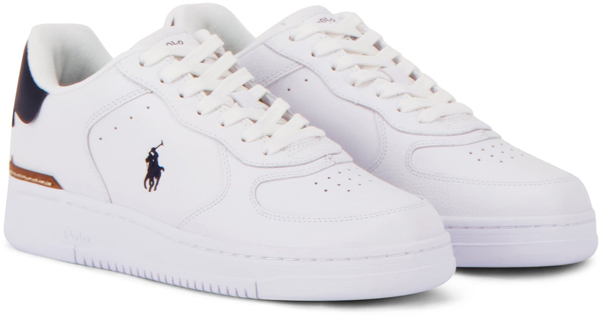 Ralph Lauren Polo   Sneaker Wit Wit