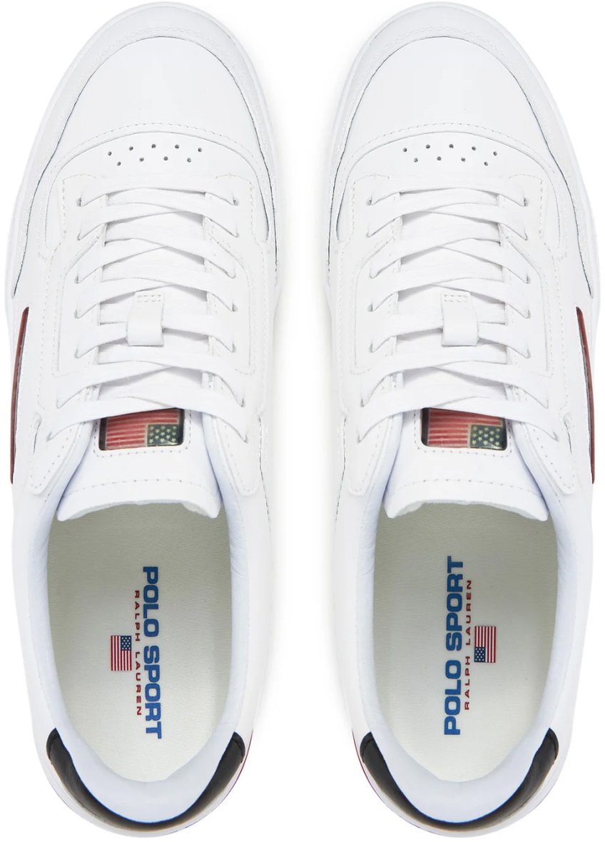 Ralph Lauren Ps 300 Logo Sneakers Wit