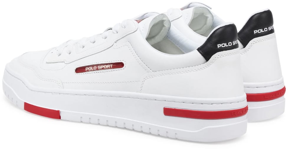 Ralph Lauren Ps 300 Logo Sneakers Wit