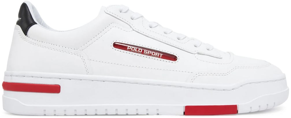 Ralph Lauren Ps 300 Logo Sneakers Wit