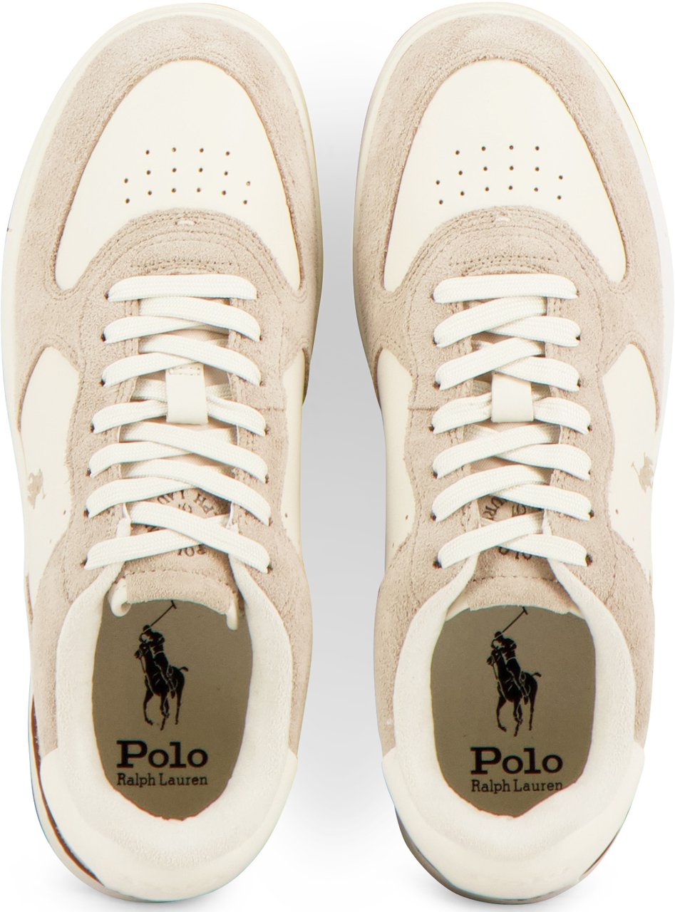Ralph Lauren Polo   Sneaker Beige Beige