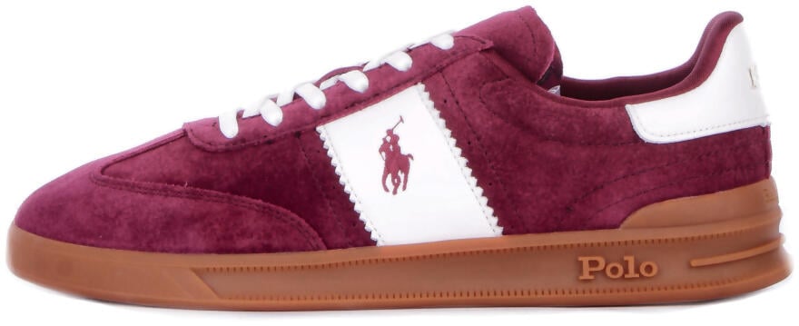 Ralph Lauren Sneakers Wine Rood