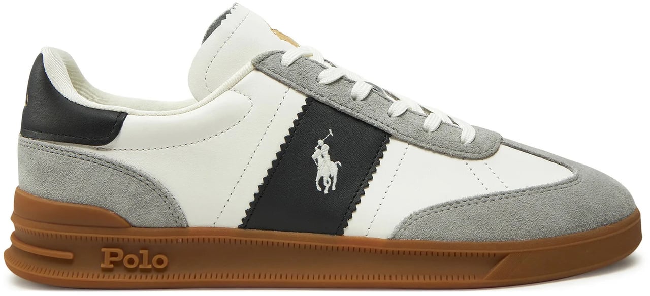 Ralph Lauren Sneakers Whiteblackgrey Divers