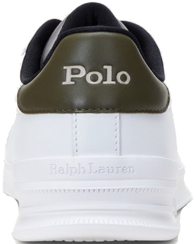 Ralph Lauren Sneakers Whiteolive Groen