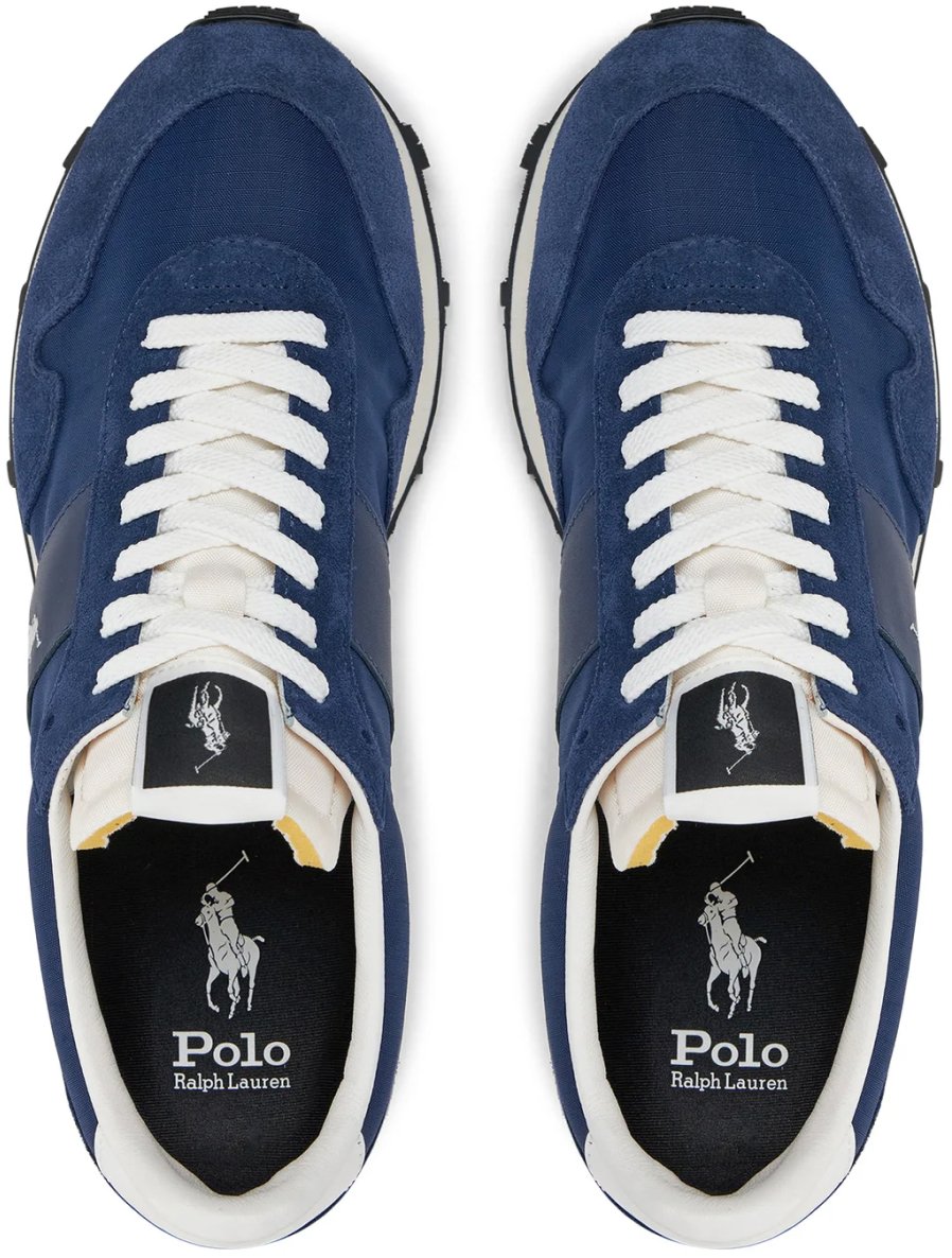 Ralph Lauren Trail 125 Logo Sneakers Blauw