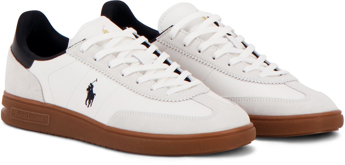 Ralph Lauren Polo   Sneaker Wit Wit